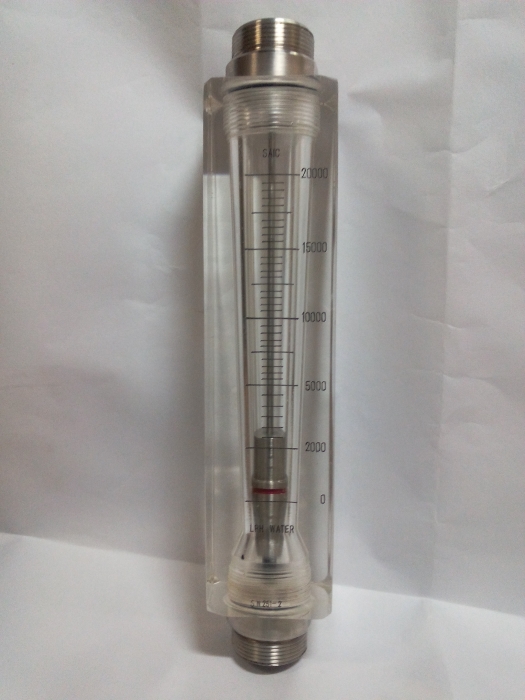 Acrylic Body Rota meter in Flow Range of 0-20000 LPH for Water